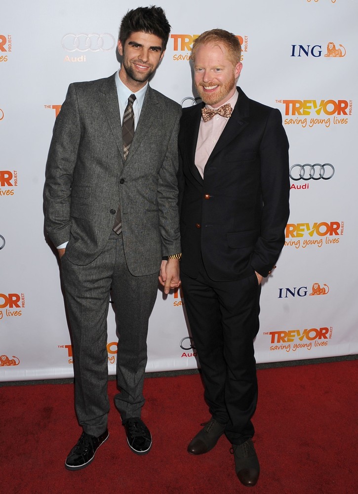 Justin Mikita;Jesse Tyler Ferguson;<br>The Trevor Project's 2011 Trevor Live! - Arrivals
