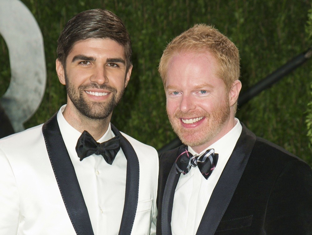 Justin Mikita;Jesse Tyler Ferguson;<br>2013 Vanity Fair Oscar Party - Arrivals