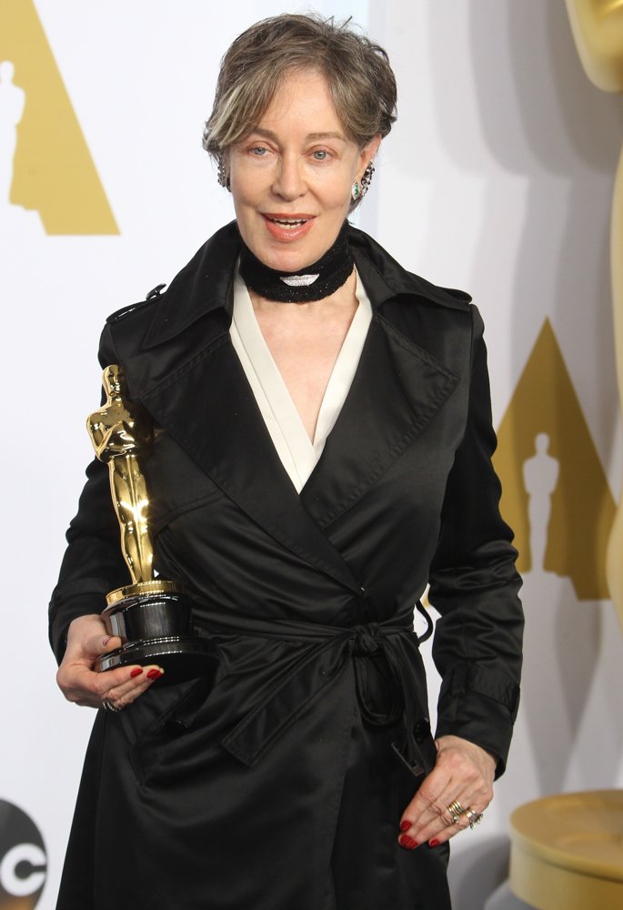 Milena Canonero;<br>The 87th Annual Oscars - Press Room