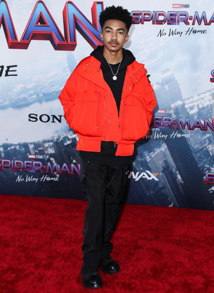 Miles Brown;<br>Los Angeles Premiere of Columbia Pictures' Spider-Man: No Way Home