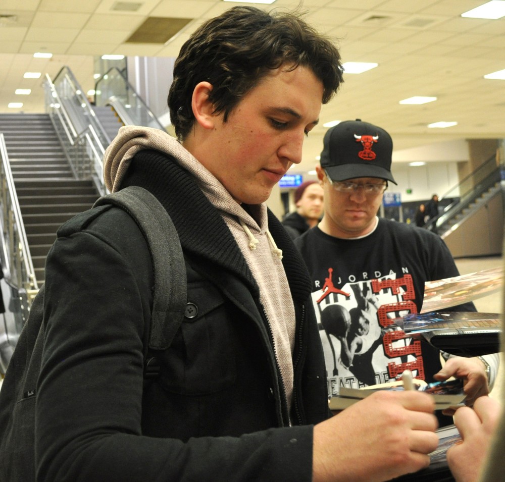 Miles Teller;<br>Celebrities Arrive at Salt Lake City International Airport for The 2013 Sundance Film Festival