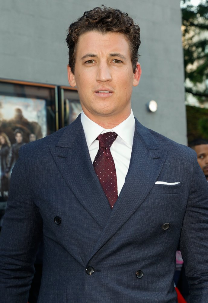 Miles Teller;<br>New York Premiere of The Fantastic Four - Red Carpet Arrivals