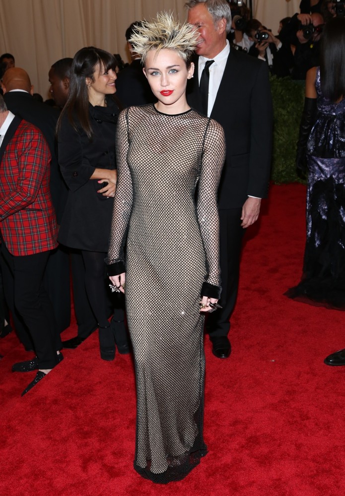 Miley Cyrus;<br>PUNK: Chaos to Couture Costume Institute Gala