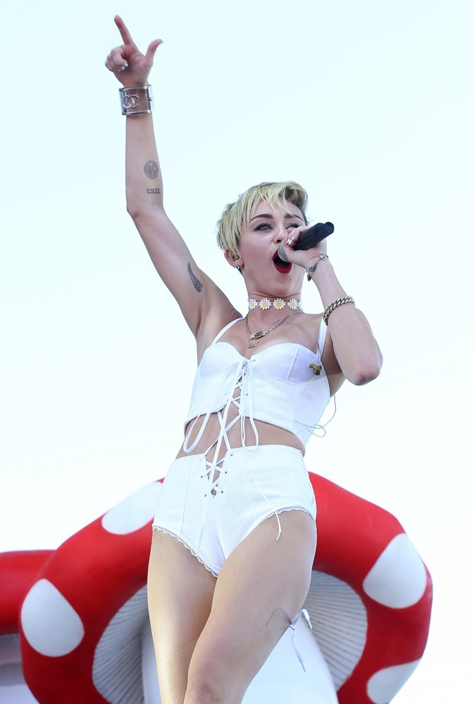 Miley Cyrus;<br>iHeartRadio Music Festival Village