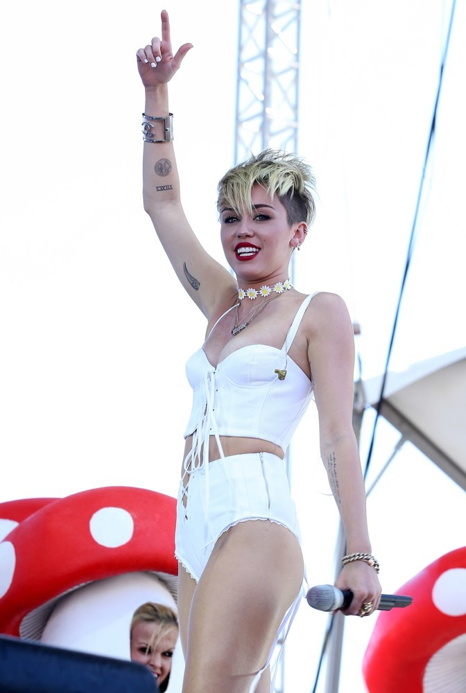 Miley Cyrus;<br>iHeartRadio Music Festival Village