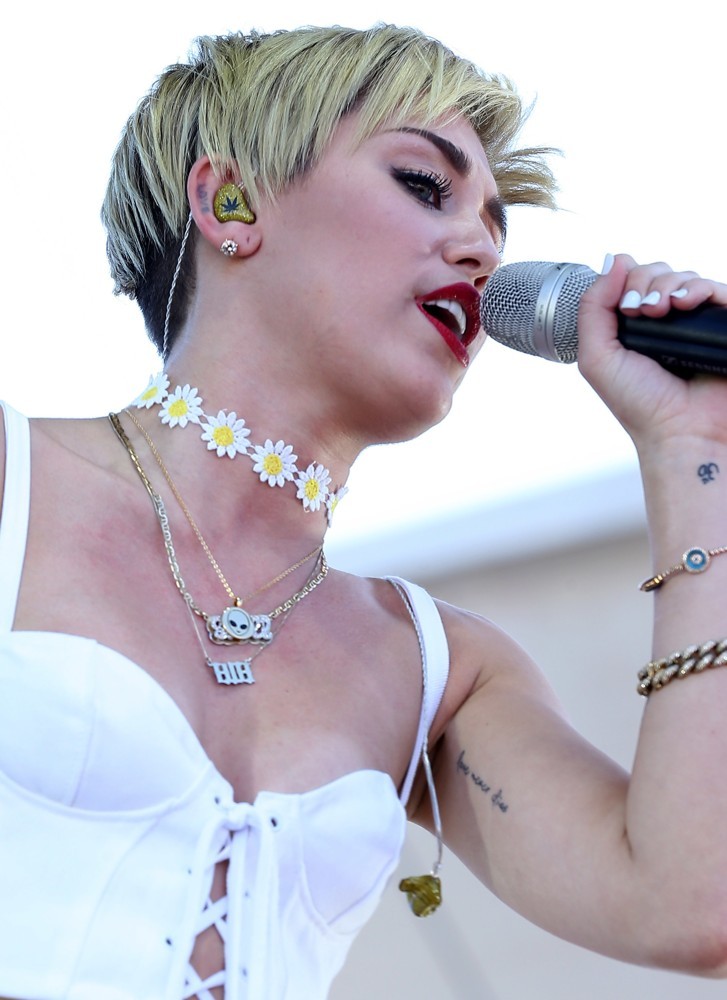 Miley Cyrus;<br>iHeartRadio Music Festival Village