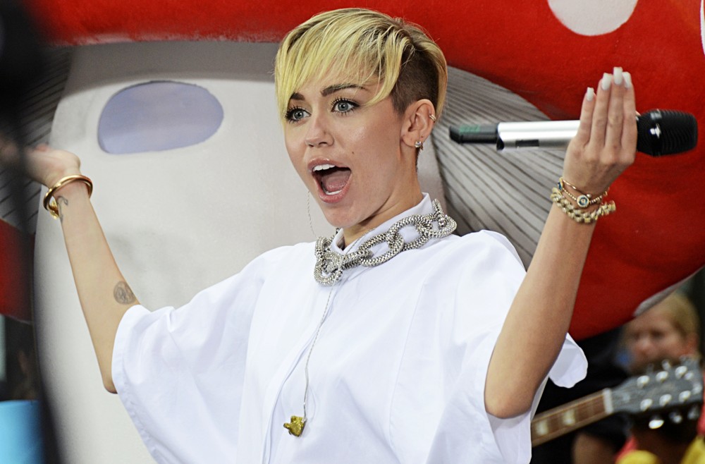 Miley Cyrus;<br>Miley Cyrus Performs on The Today Show as Part of Their NBC Toyota Concert Series