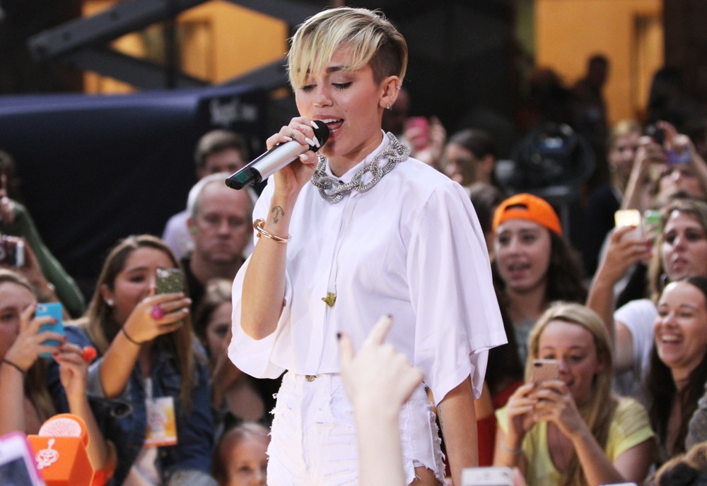 Miley Cyrus;<br>Miley Cyrus Performs on The Today Show as Part of Their NBC Toyota Concert Series