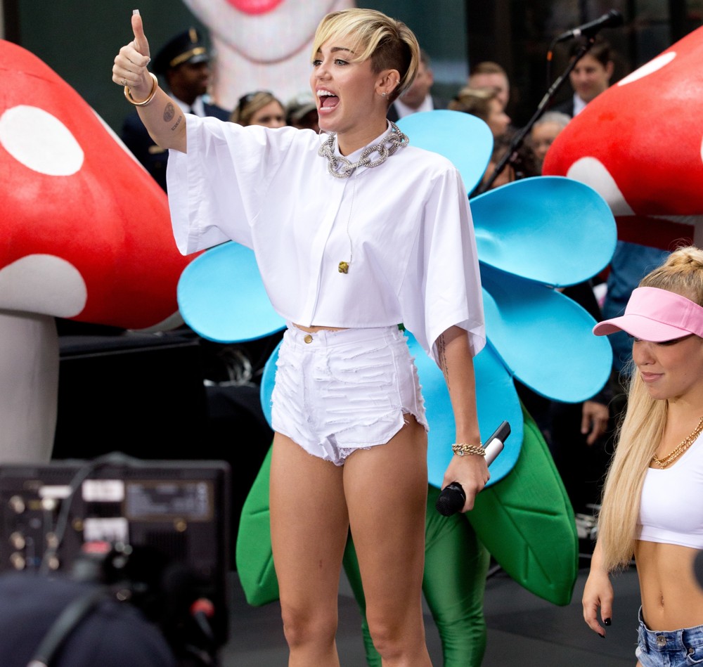Miley Cyrus;<br>Miley Cyrus Performs on The Today Show as Part of Their NBC Toyota Concert Series