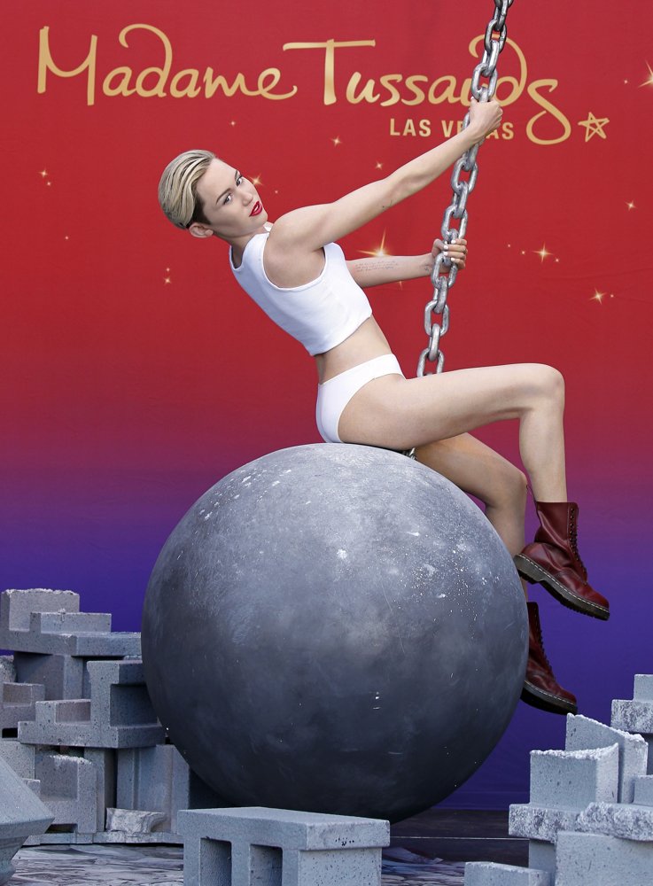 Miley Cyrus;<br>Miley Cyrus Brand New Madame Tussauds Wax Figure to Debut on A Wrecking Ball