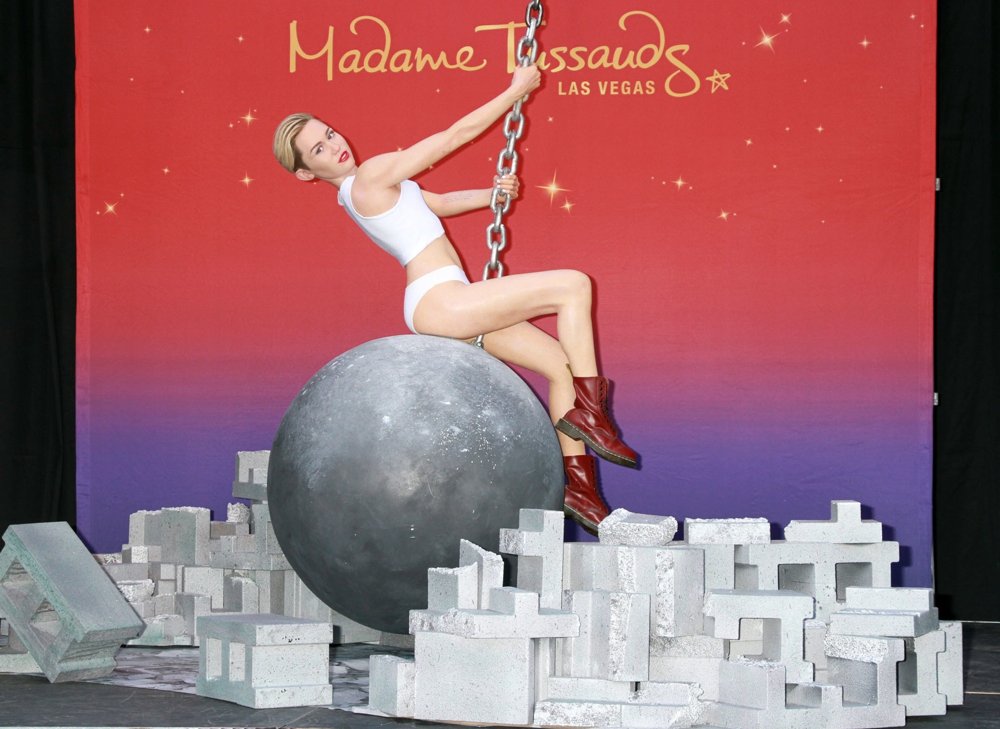 Miley Cyrus;<br>Miley Cyrus Brand New Madame Tussauds Wax Figure to Debut on A Wrecking Ball