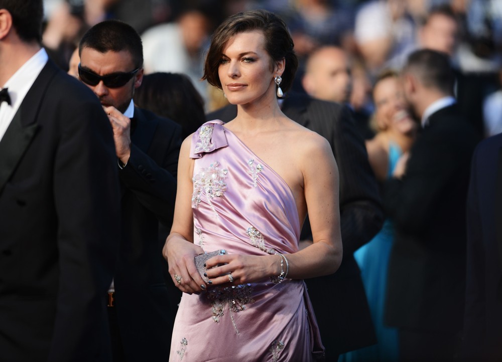 Milla Jovovich;<br>On the Road Premiere - During The 65th Cannes Film Festival