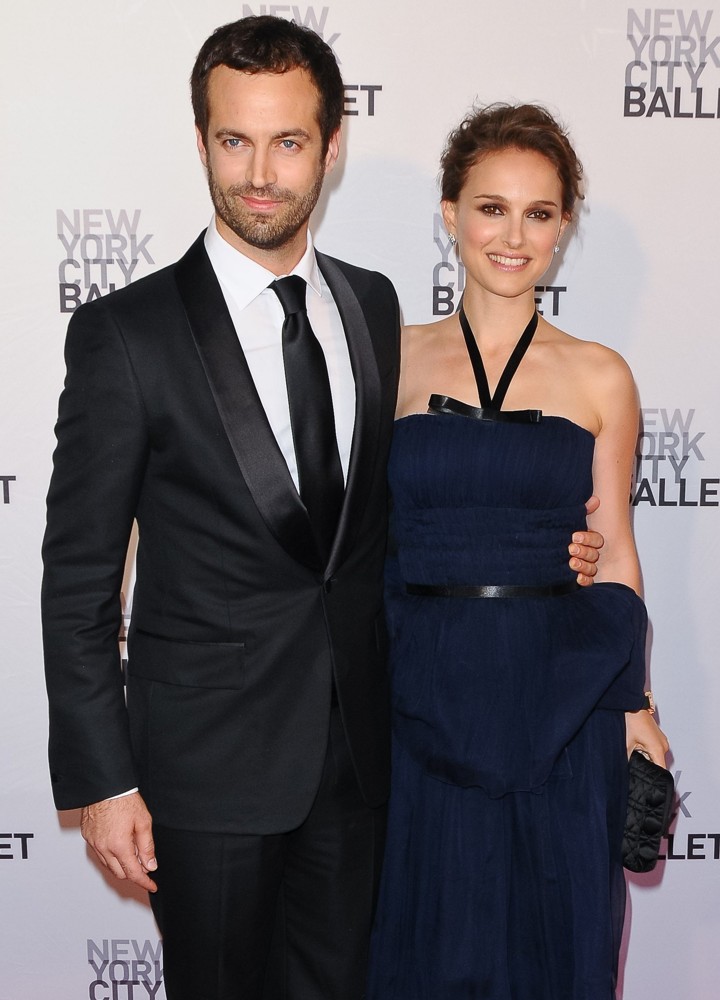 Benjamin Millepied;Natalie Portman;<br>2012 New York City Ballet Spring Gala: A La Francaise - Arrivals
