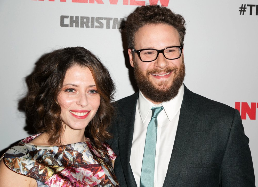 Lauren Miller;Seth Rogen;<br>Los Angeles Premiere of The Interview - Red Carpet Arrivals