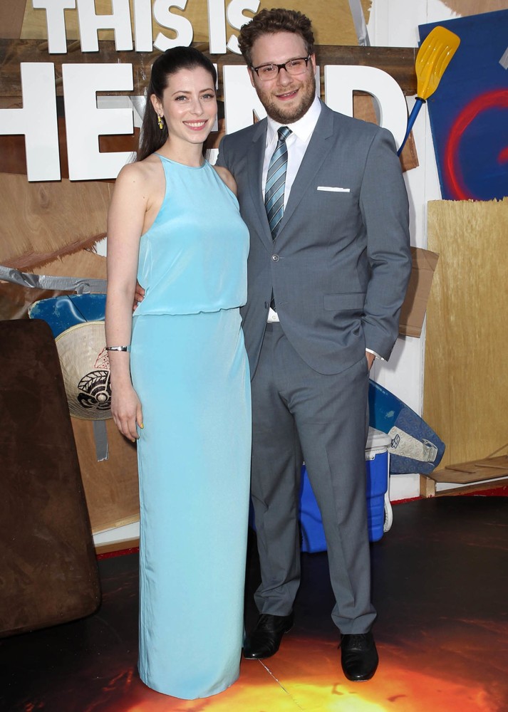 Lauren Miller;Seth Rogen;<br>Los Angeles Premiere of This Is the End