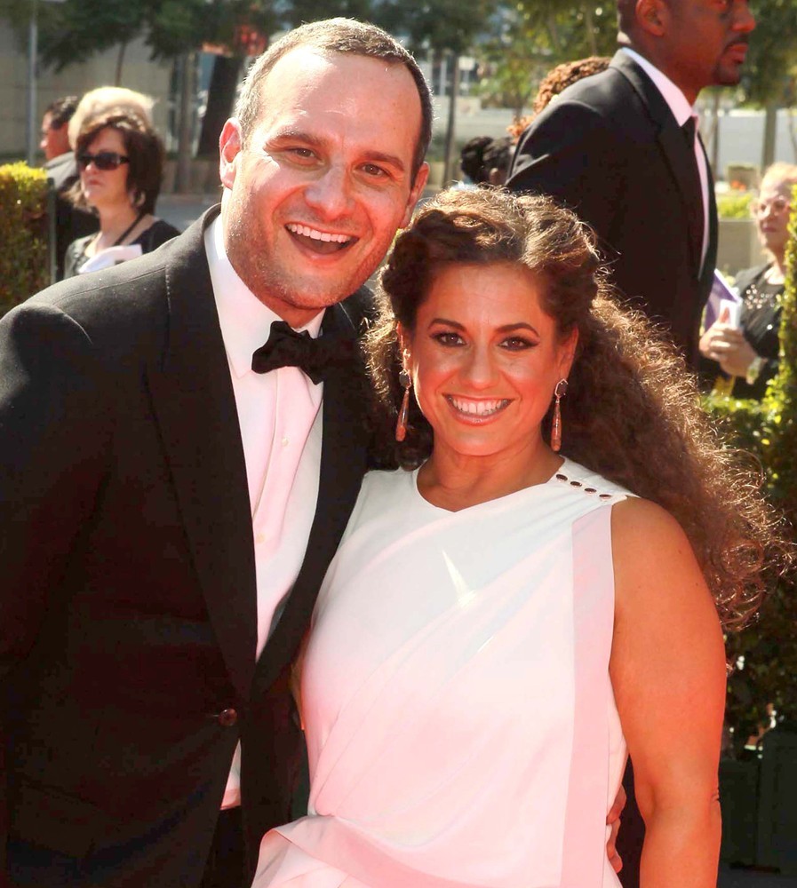Judah Miller;Marissa Jaret Winokur;<br>2012 Creative Arts Emmy Awards - Arrivals