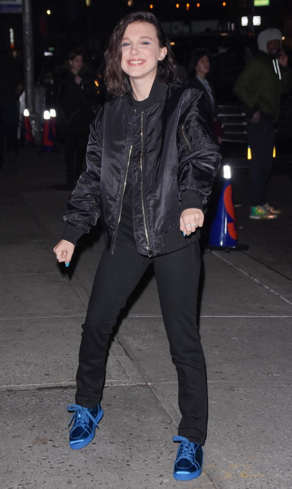 millie bobby brown sneakers