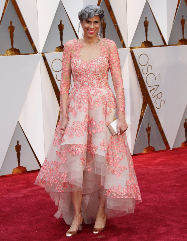 Mimi Valdes;<br>89th Annual Academy Awards - Arrivals