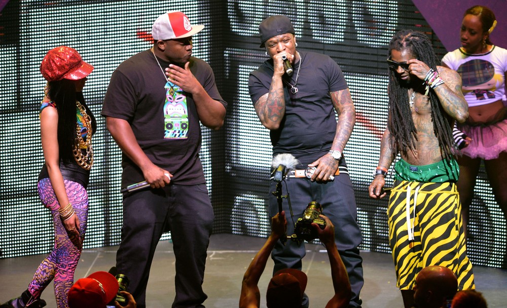 Nicki Minaj;Mack Maine;Birdman;Lil Wayne;<br>Nicki Minaj, Mack Maine, Birdman and Lil Wayne Performing Live on The Nicki Minaj Tour