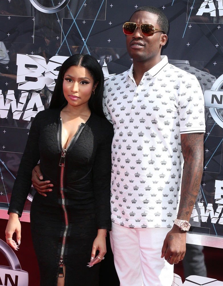 Nicki Minaj;Meek Mill;<br>2015 BET Awards - Arrivals