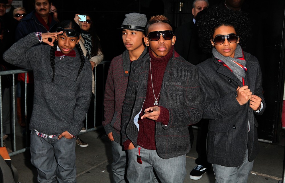 Mindless Behavior;<br>Celebrities Outside ABC Studios for Good Morning America