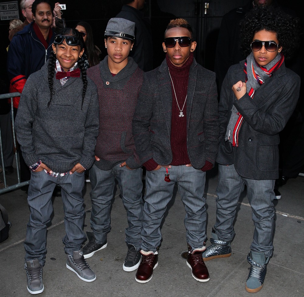 Mindless Behavior;<br>Celebrities Outside ABC Studios for Good Morning America