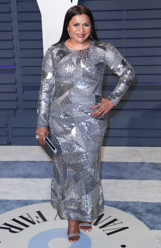 Mindy Kaling;<br>2019 Vanity Fair Oscar Party - Arrivals