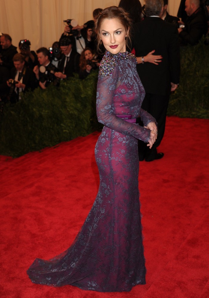 Minka Kelly;<br>PUNK: Chaos to Couture Costume Institute Gala