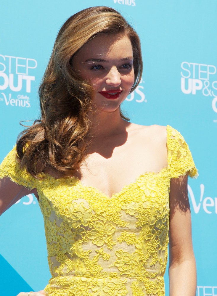 Miranda Kerr;<br>Miranda Kerr Kicks Off The Gillette Venus Step Up and Step Out Tour