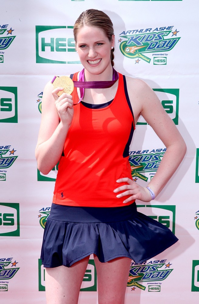 Missy Franklin;<br>Arthur Ashe Kids Day 2012