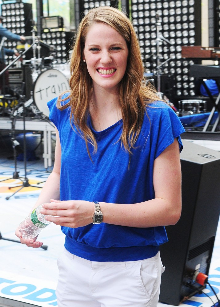 Missy Franklin;<br>Train Performing Live During The Today Show Summer Concert Series