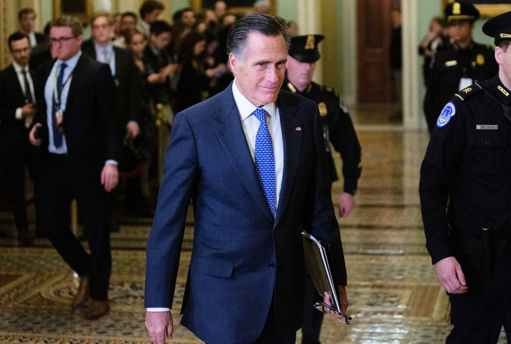Mitt Romney;<br>Impeachment Trial of United States President Donald Trump