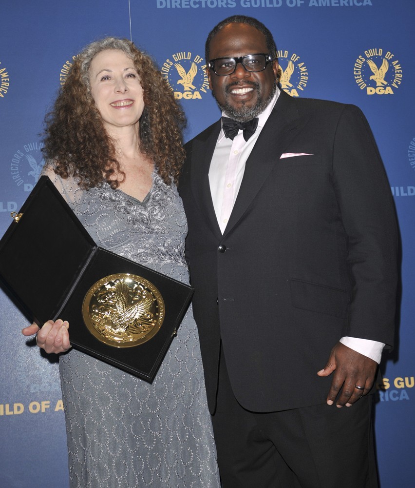 Jill Mitwell;Cedric the Entertainer;<br>65th Annual Directors Guild of America Awards - Press Room