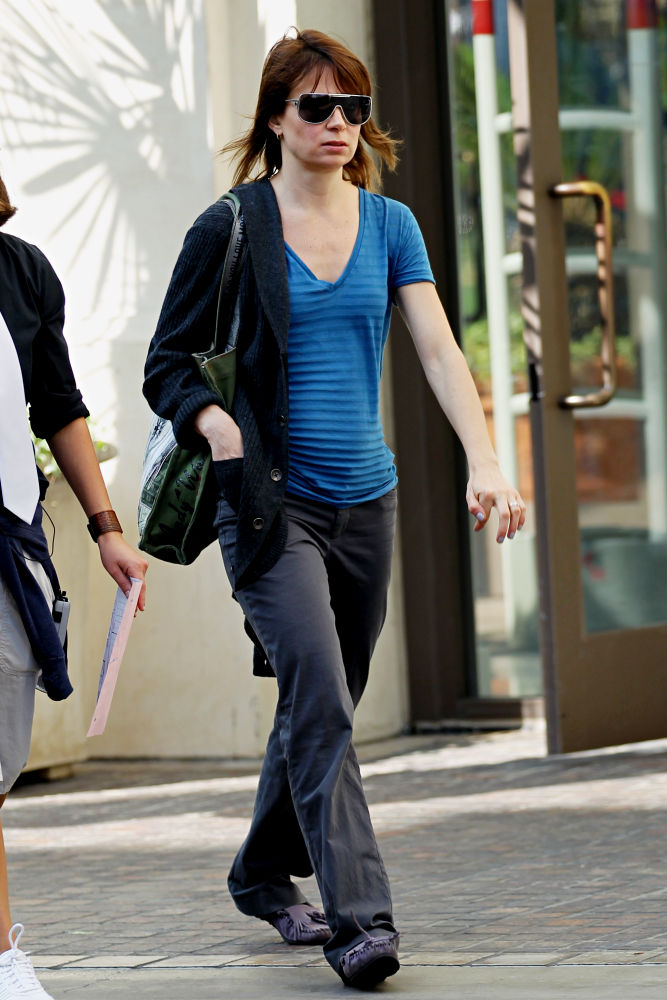 Mary Lynn Rajskub;<br>Filming ABC's 'Modern Family' on Location