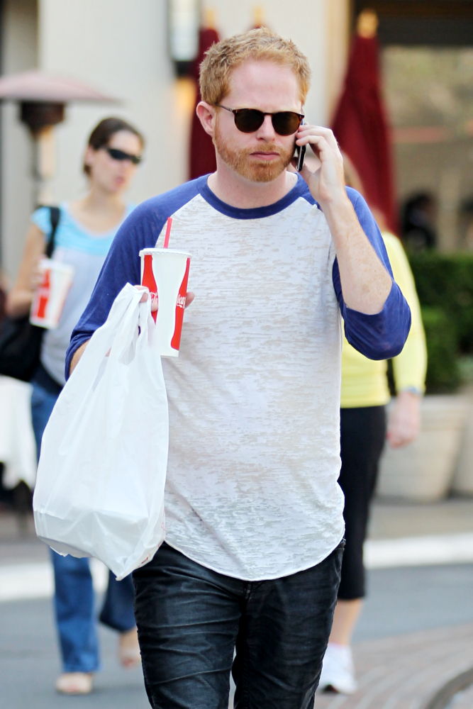 Jesse Tyler Ferguson;<br>Filming ABC's 'Modern Family' on Location