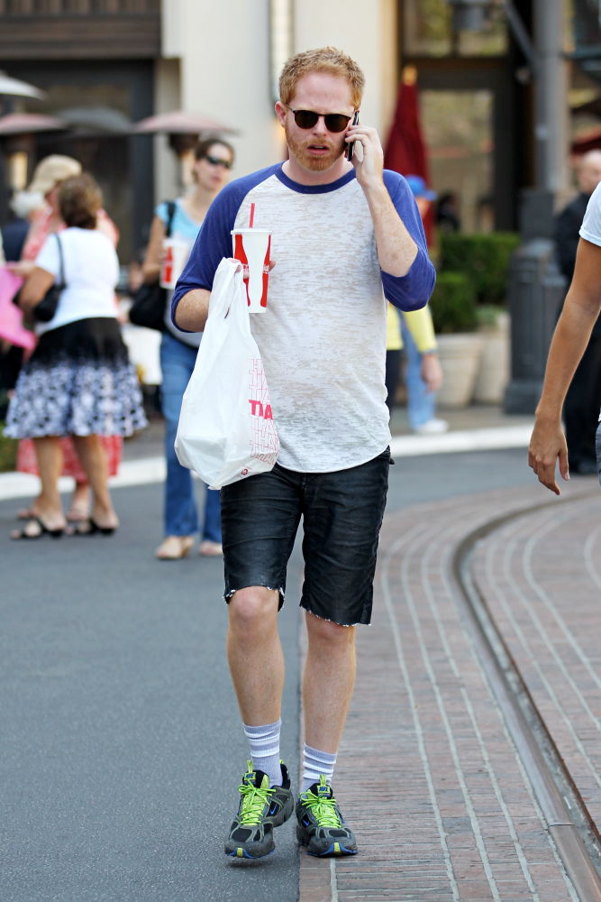 Jesse Tyler Ferguson;<br>Filming ABC's 'Modern Family' on Location