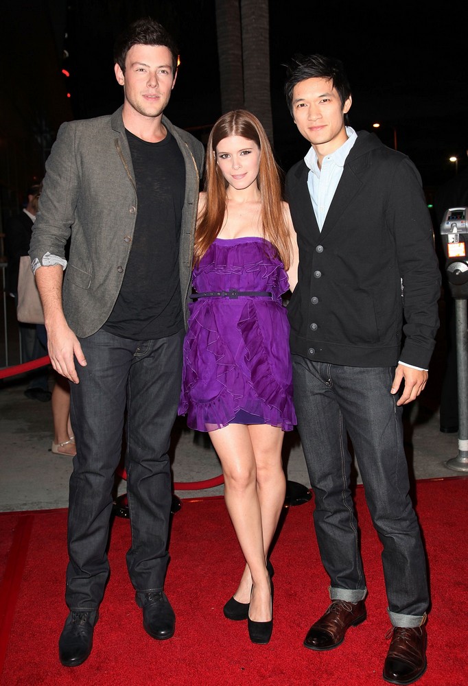 Cory Monteith;Kate Mara;Harry Shum Jr.;<br>Premiere of FX's American Horror Story