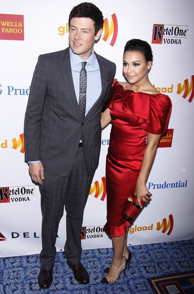 Cory Monteith;Naya Rivera;<br>23rd Annual GLAAD Media Awards