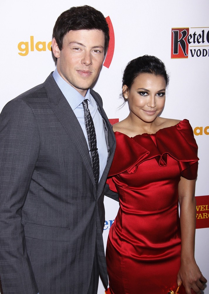 Cory Monteith;Naya Rivera;<br>23rd Annual GLAAD Media Awards