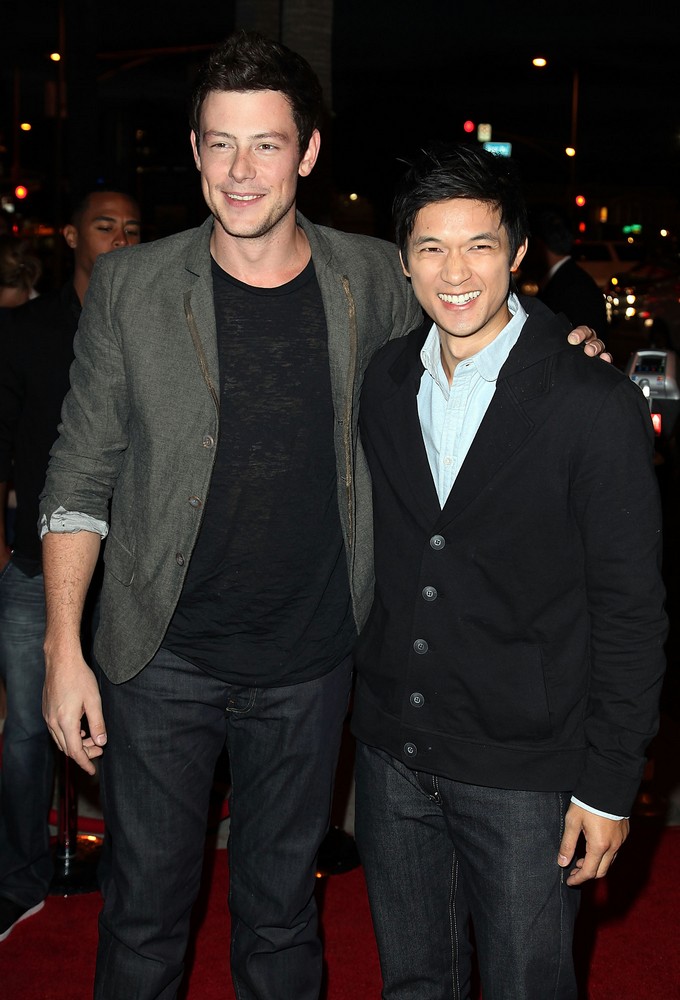 Cory Monteith;Harry Shum Jr.;<br>Premiere of FX's American Horror Story