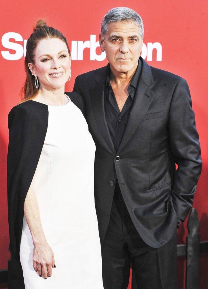 Julianne Moore;George Clooney;<br>Film Premiere of Suburbicon