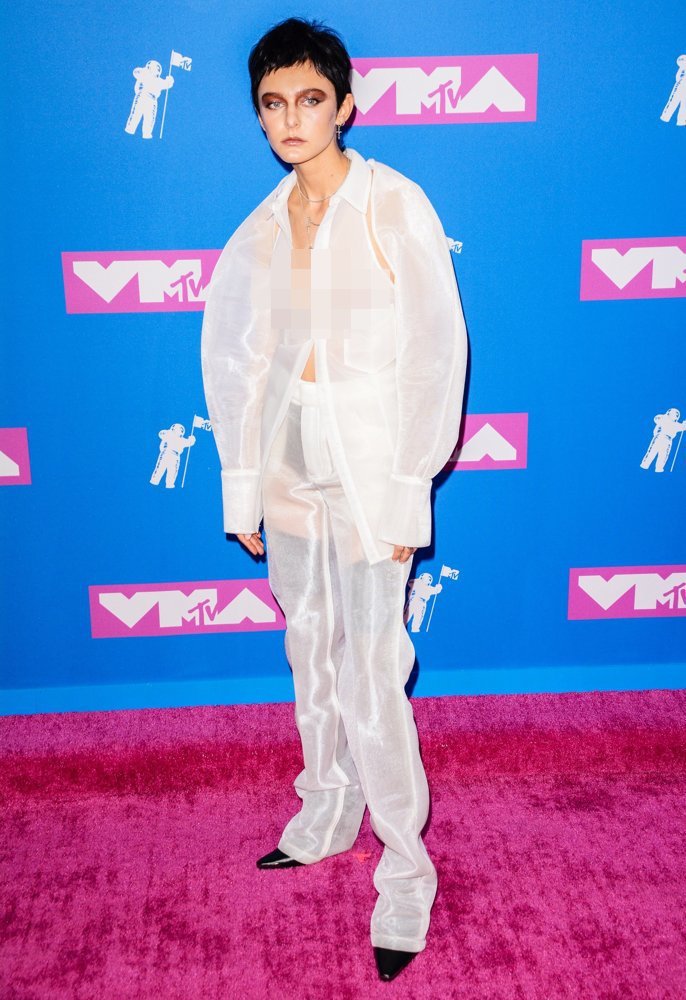 Morgan Saint;<br>2018 MTV Video Music Awards - Arrivals