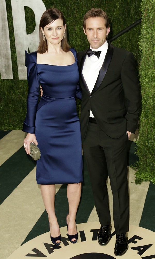 Emily Mortimer;Alessandro Nivola;<br>2013 Vanity Fair Oscar Party - Arrivals