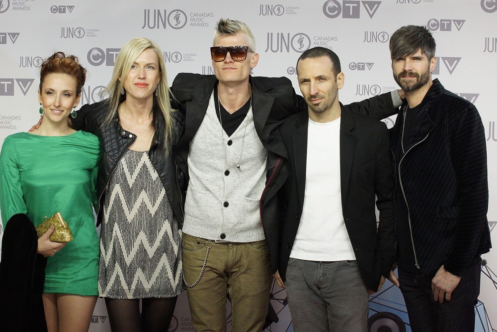 Mother Mother;<br>2012 JUNO Awards - Arrivals