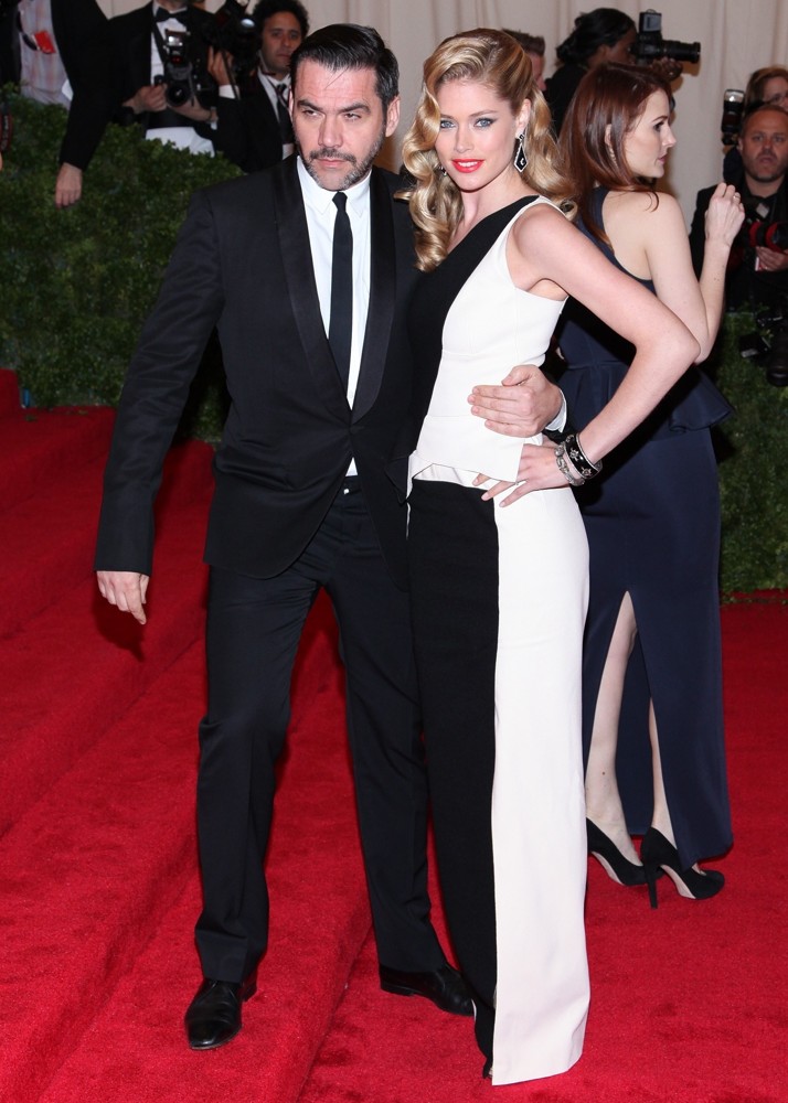 Roland Mouret;Doutzen Kroes;<br>Schiaparelli and Prada Impossible Conversations Costume Institute Gala