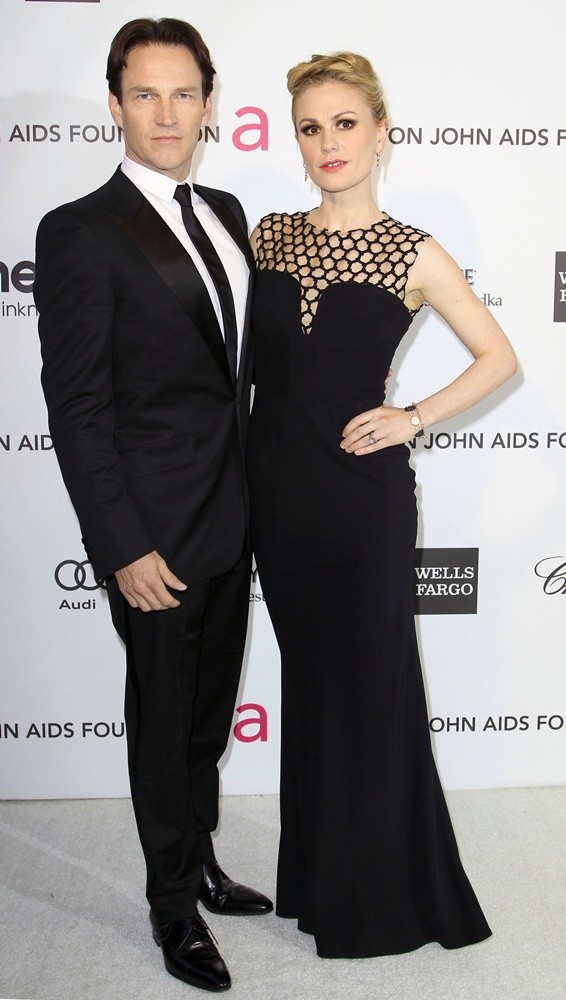 Stephen Moyer;Anna Paquin;<br>21st Annual Elton John AIDS Foundation's Oscar Viewing Party
