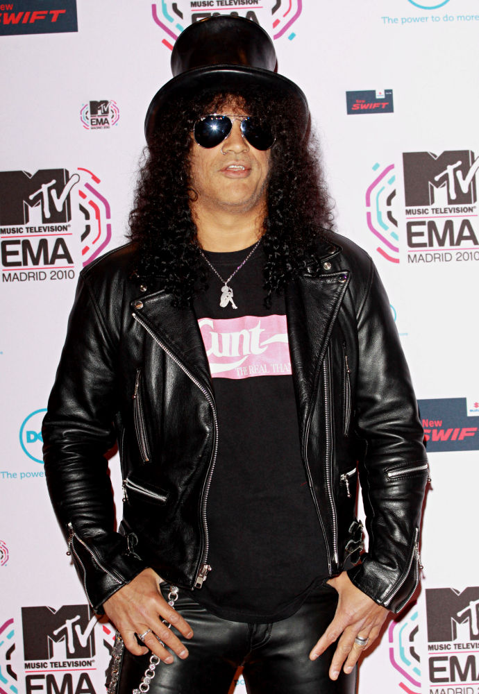 Slash;<br>MTV Europe Music Awards 2010 - Arrivals