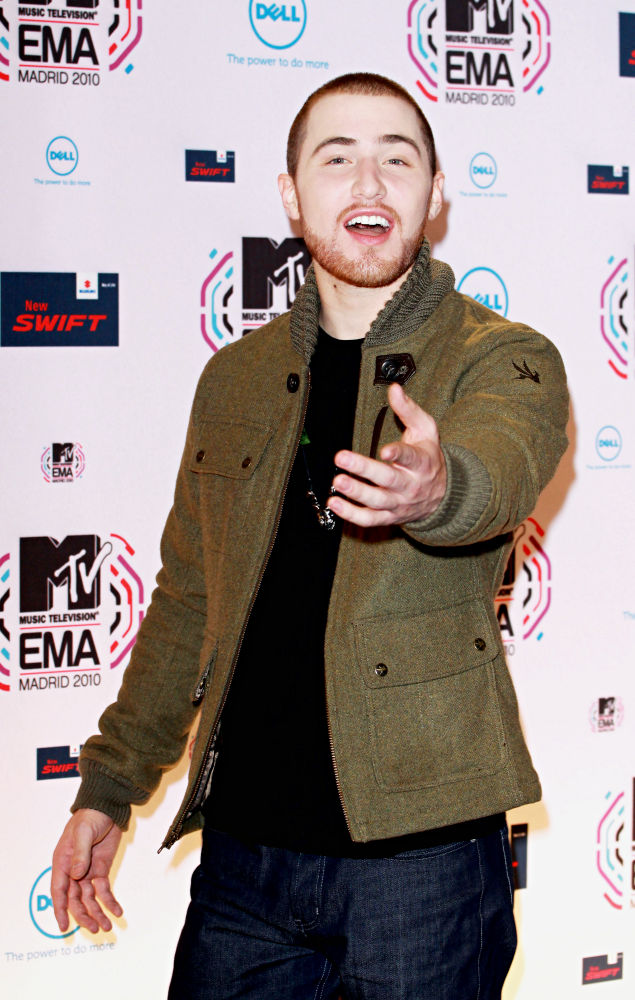 Mike Posner;<br>MTV Europe Music Awards 2010 - Press Room