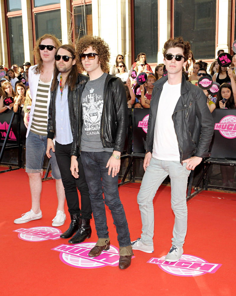 Hot Hot Heat;<br>2010 MuchMusic Video Awards - Red Carpet Arrivals