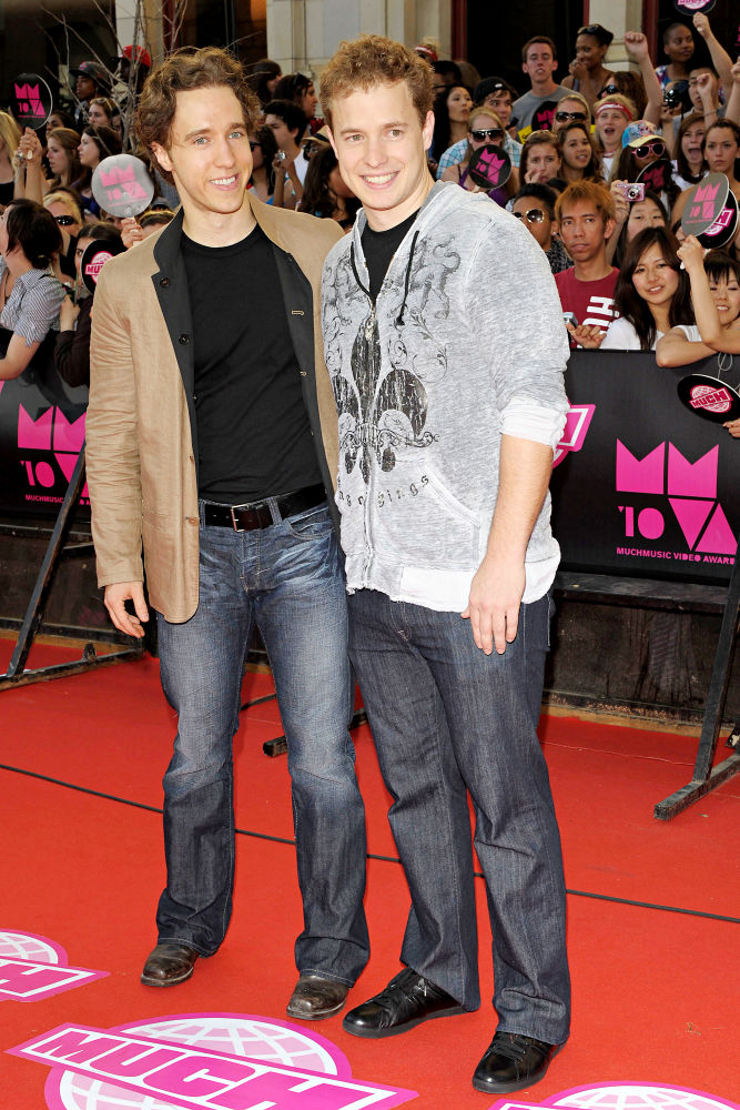 Craig Kielburger;Marc Kielburger;<br>2010 MuchMusic Video Awards - Red Carpet Arrivals
